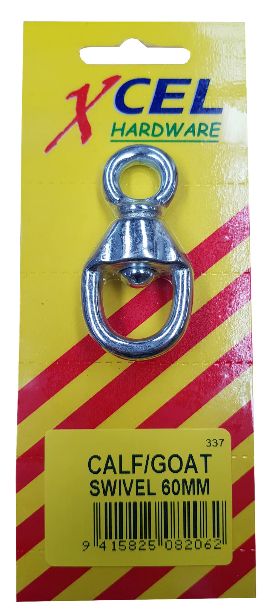 Xcel Swivel - Heavy Goat/Calf 60mm Carded