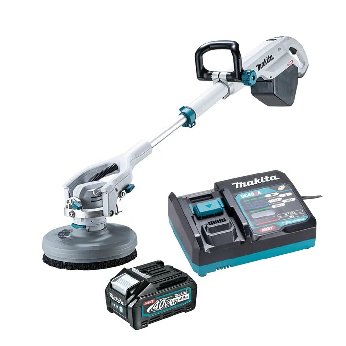 Makita 40Vmax XGT 2 in 1 Polisher / Scrubber Kit with 4.0Ah