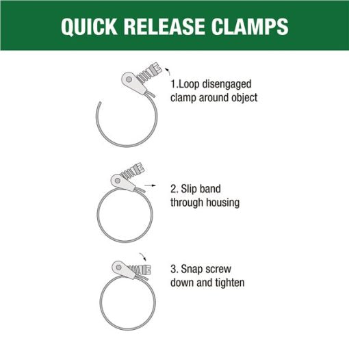 Tridon Clamp Quick Release 42-90mm