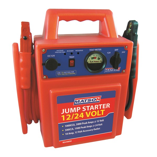 Roadside Assist Jump Pack 12 24V 3800Amp