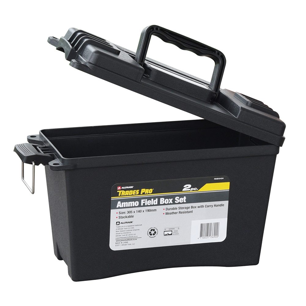 Trades Pro 2 Pack Ammo Field Box Set