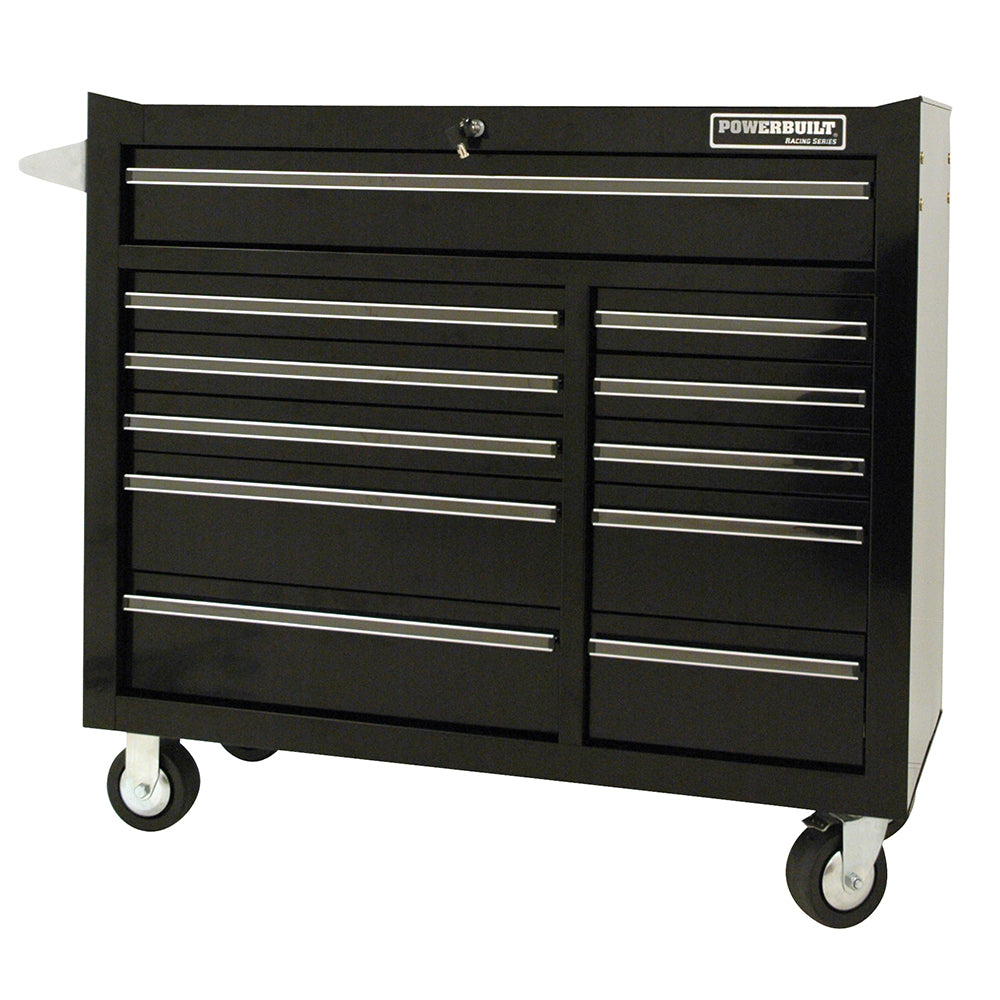 Powerbuilt Roller Cabinet - Racing Series 11 Drawer, 41in Wide