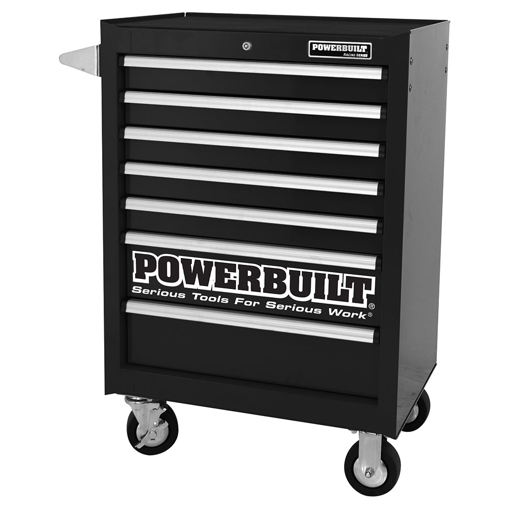 Powerbuilt Black Roller Cab 7 Draw