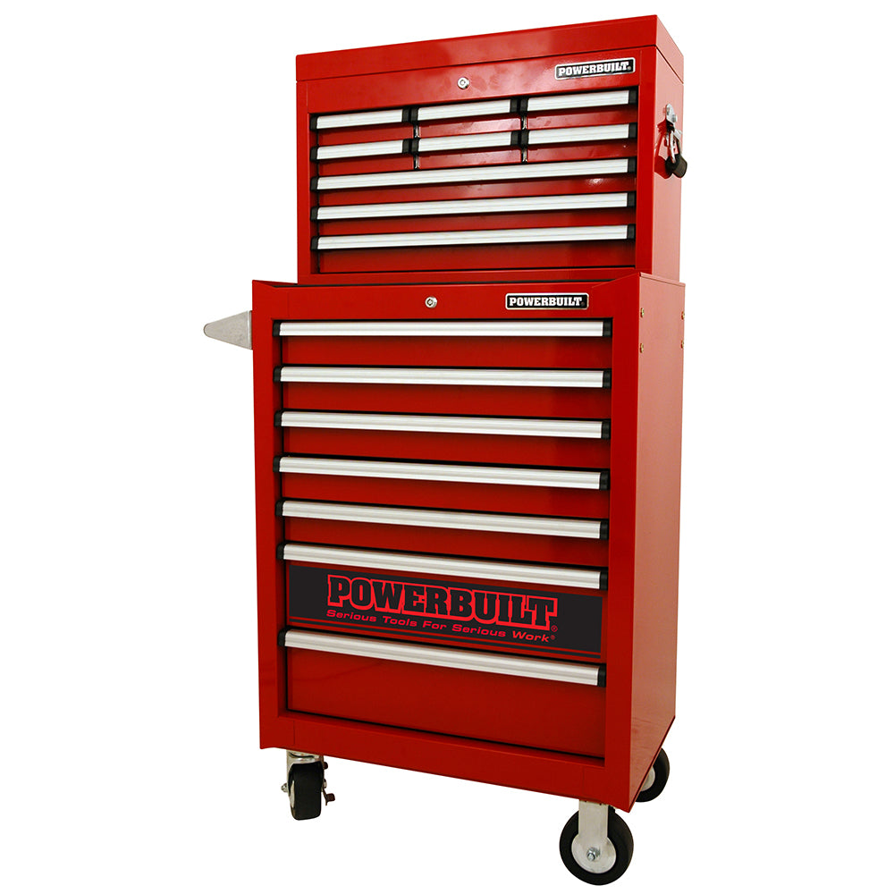 Powerbuilt Tool Chest & Roller Cabinet Combo 2Pc