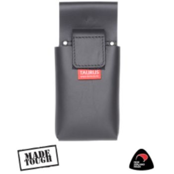 Taurus Leather Rugged Smartphone Pouch Black