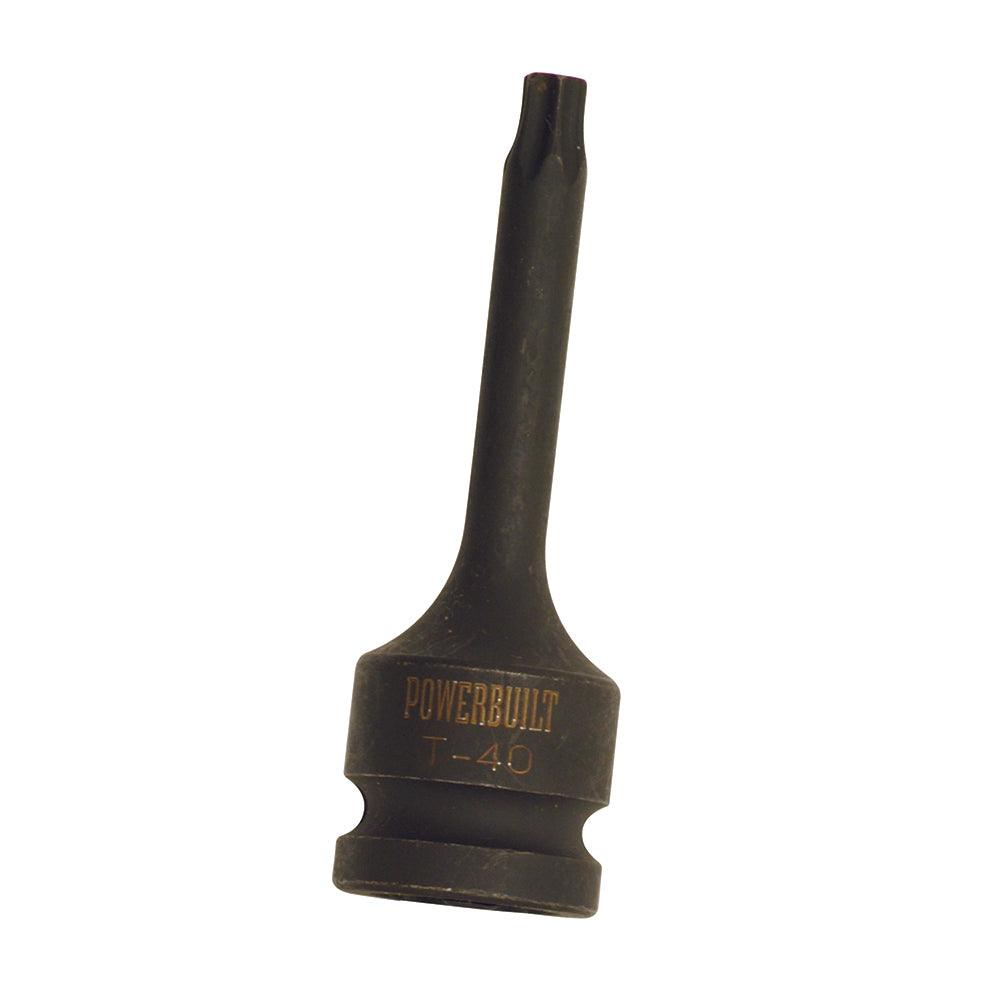 PB Male Torx Long Series Impact Socket 1/2 in Dr x T-20