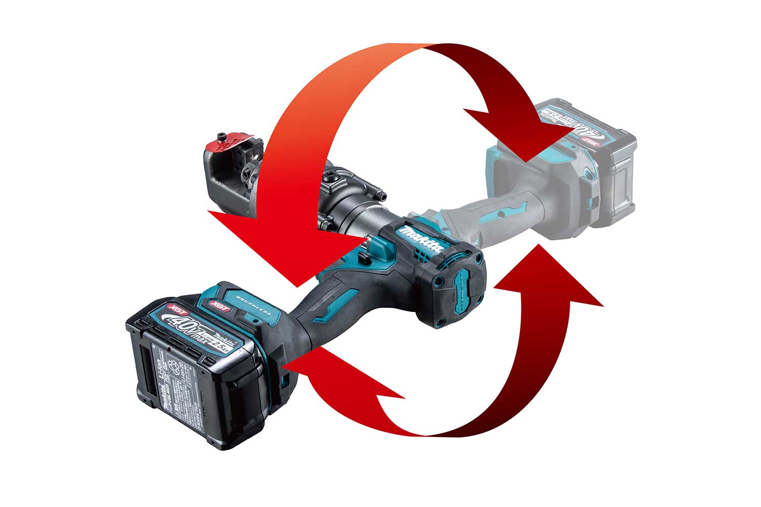 Makita 40Vmax XGT Brushless 16mm Rebar Cutter Skin