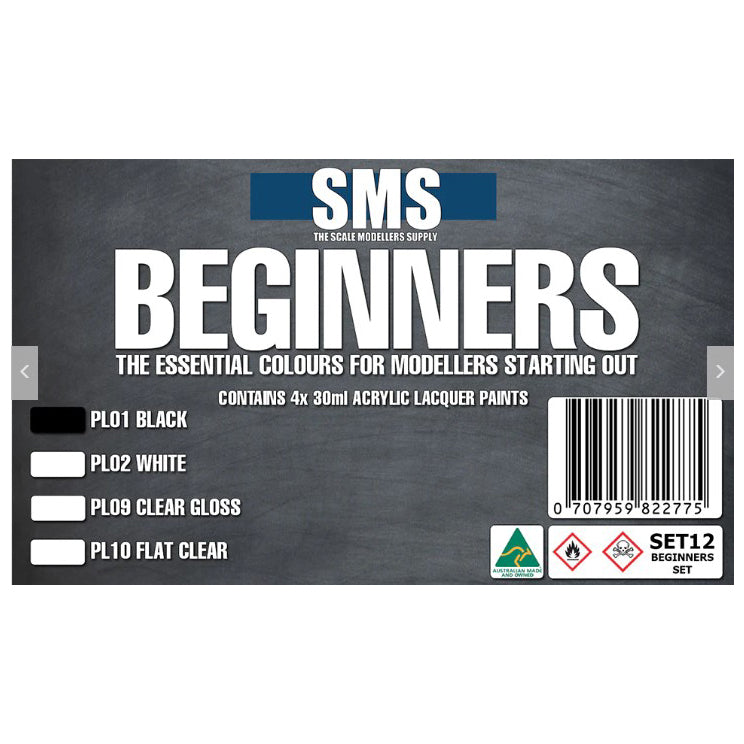 SMS Airbrush paint Essential Colours For Beginners Sms