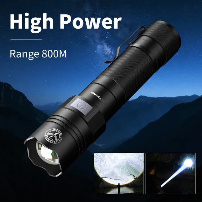 SKYFIRE 294 MINI FLASHLIGHT TORCH IP54 259 LUMENS
