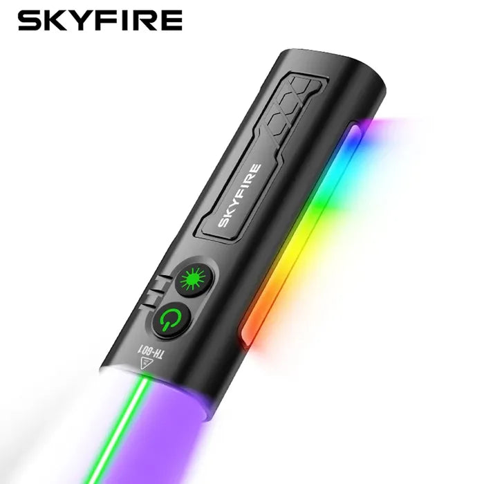 SKYFIRE 2024S FLASHLIGHT TORCH IP54 542 LUMENS WITH UV / LASER POINTER