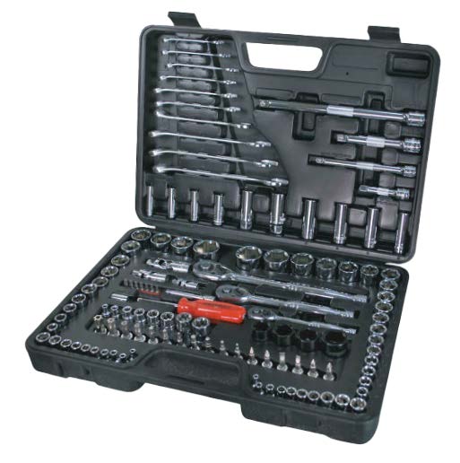 Powerbuilt 120PC PROFESSIONAL TOOL SET 1/4DR 3/8DR 1/2DR inch