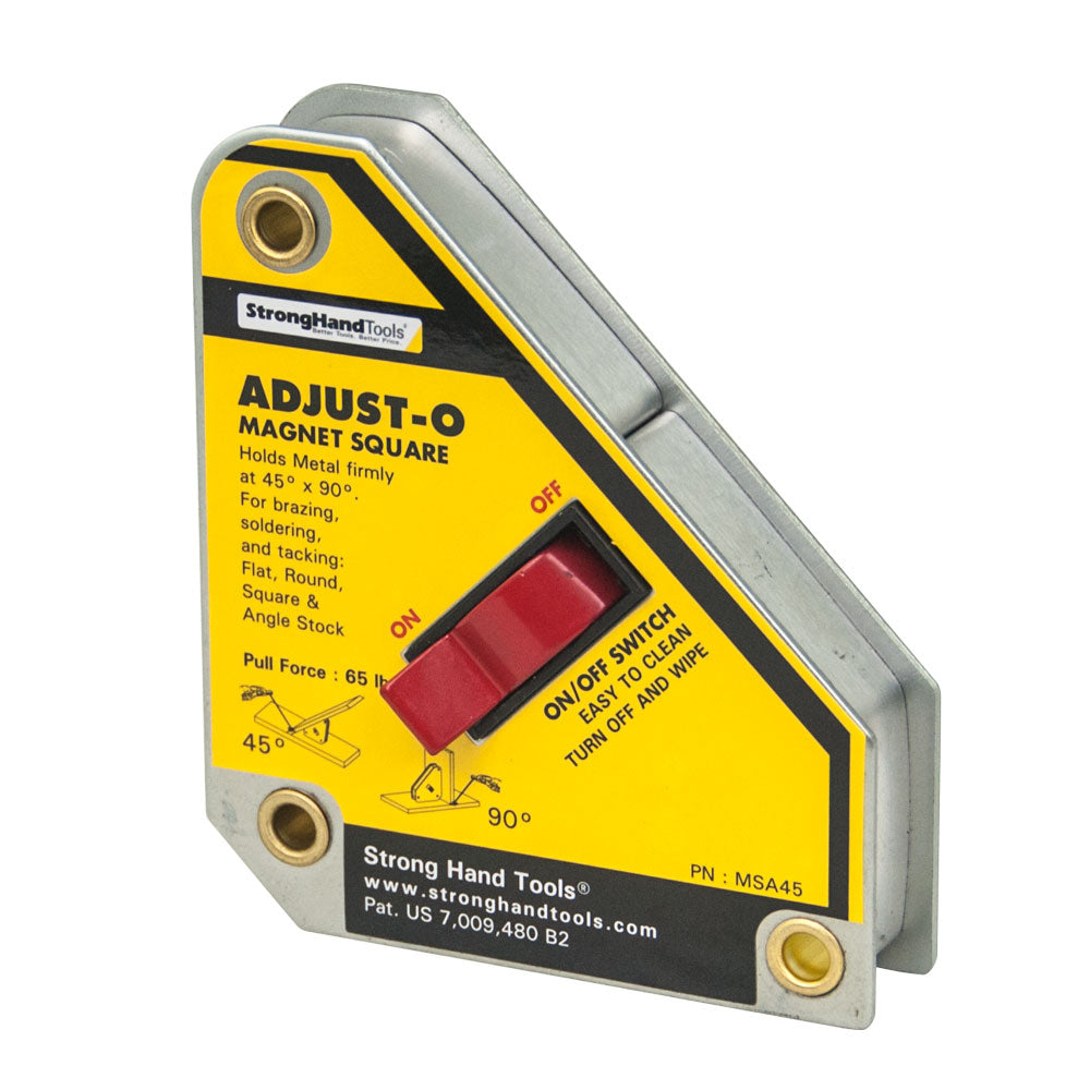 Stronghand Adjust-O Magnet Square 45/ 90Deg. 30 Kg