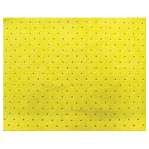 Isl Aorbent Mat - 500 X 400 X 4mm - Chemical Yellow - 10Pk