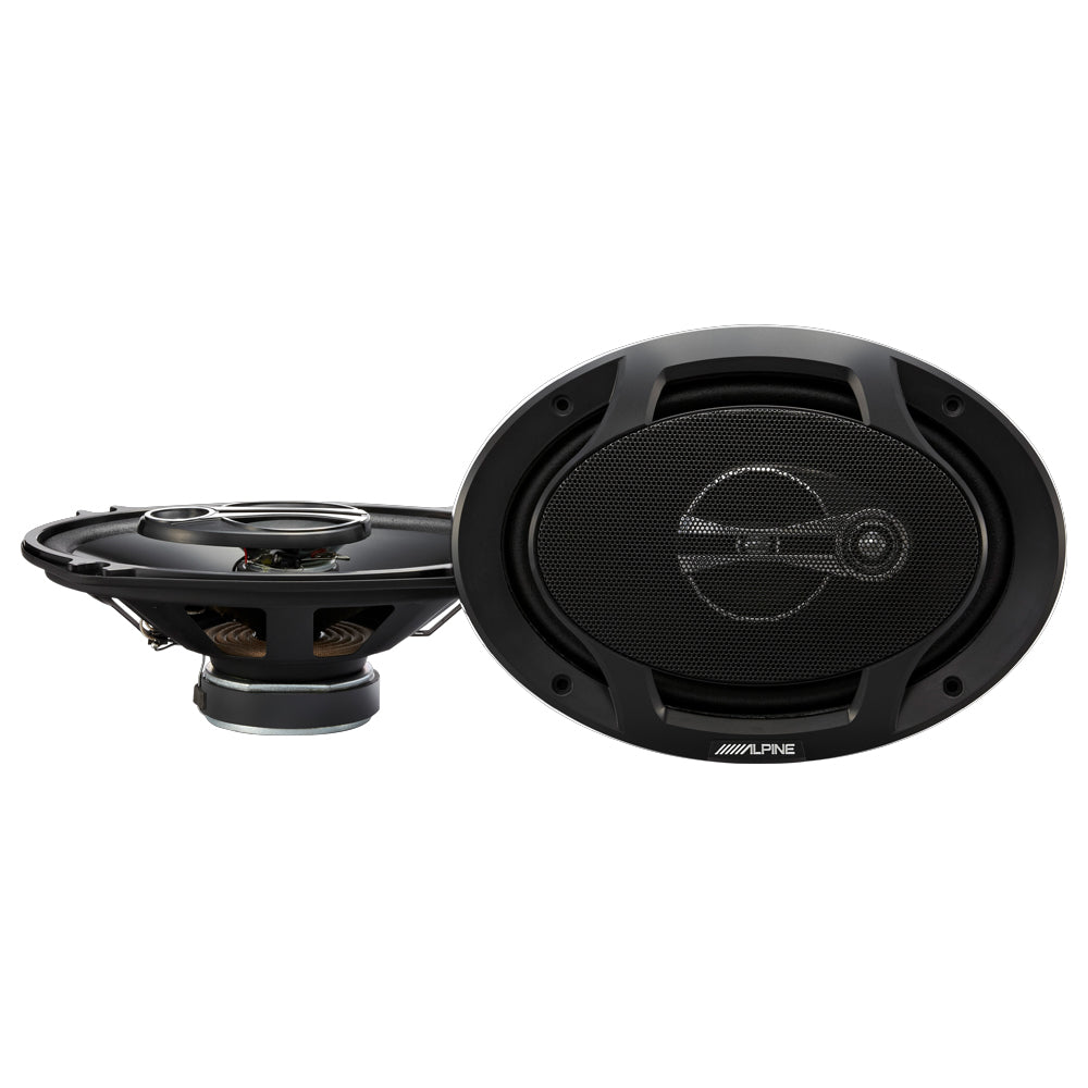 ALPINE J SERIES 6X9" COAXIAL SPEAKER 3-WAY 60W RMS PAIR