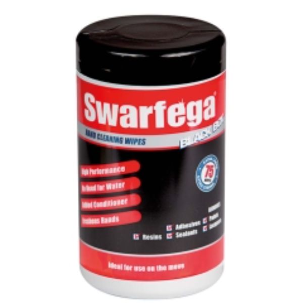 Swarfega Black Box Wipes 75 Per Bucket