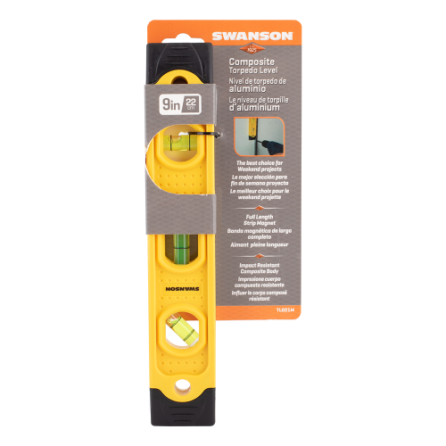SWANSON 225mm Speedlite Magnetic Torpedo Level