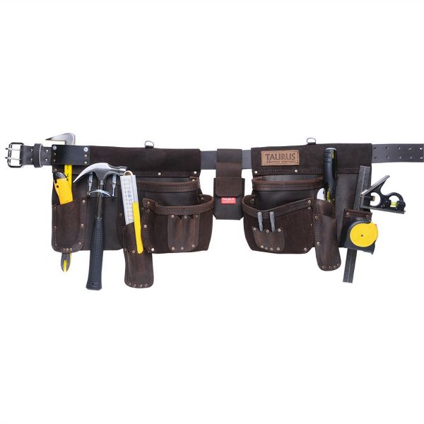 TAURUS LEATHER HEAVY DUTY SUPER YANKEE APRON R/H BLACK