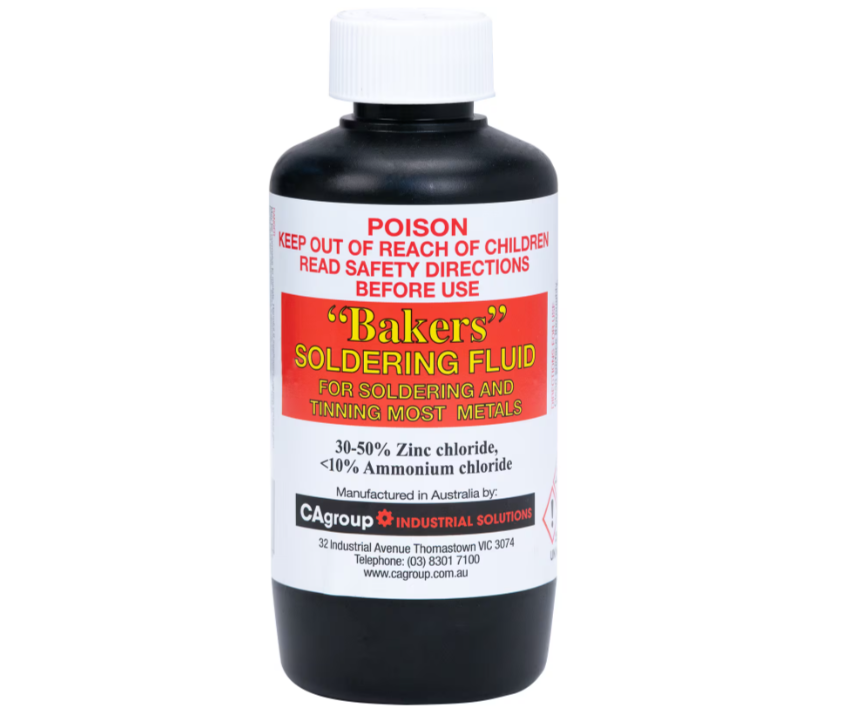Bakers Soldering Fluid 250ml