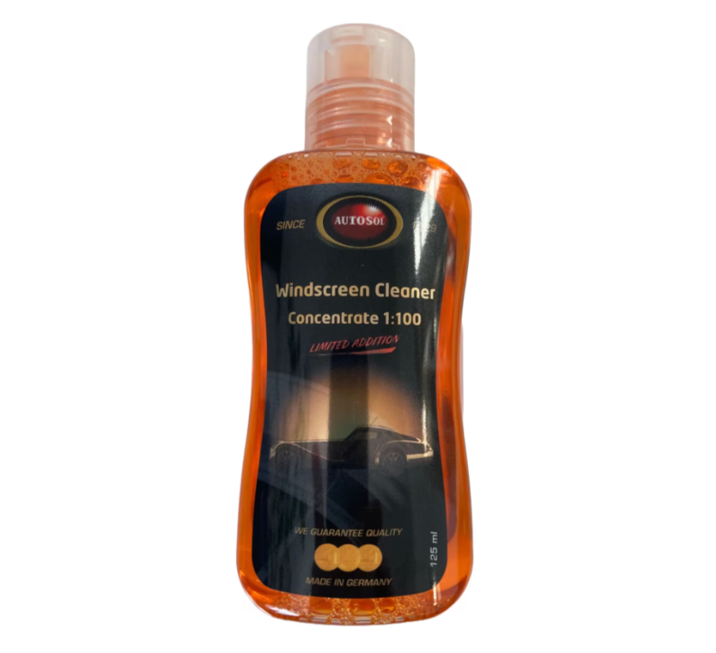 Autosol Windscreen Cleaner 1:100 Concentrate 125mls