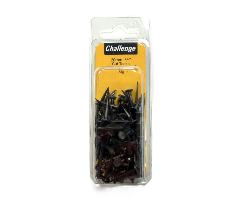 Challenge Blued Tacks - 75gm Blister Pack 20mm