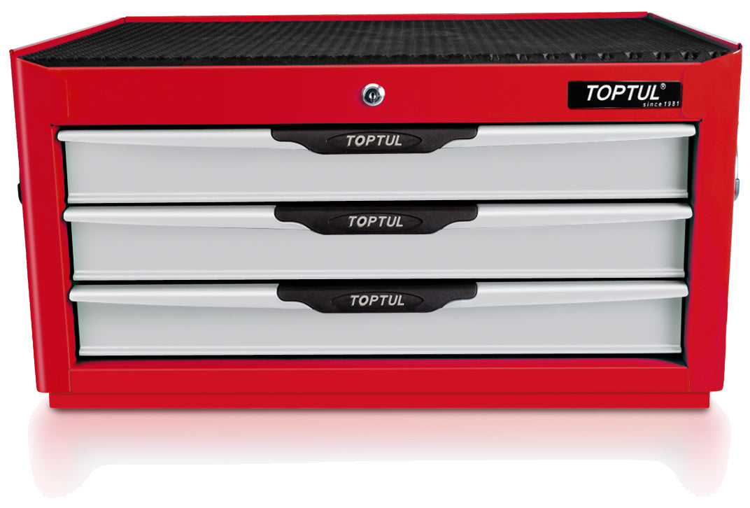 Toptul TOOL CHEST RED Toptul 3 DRAW