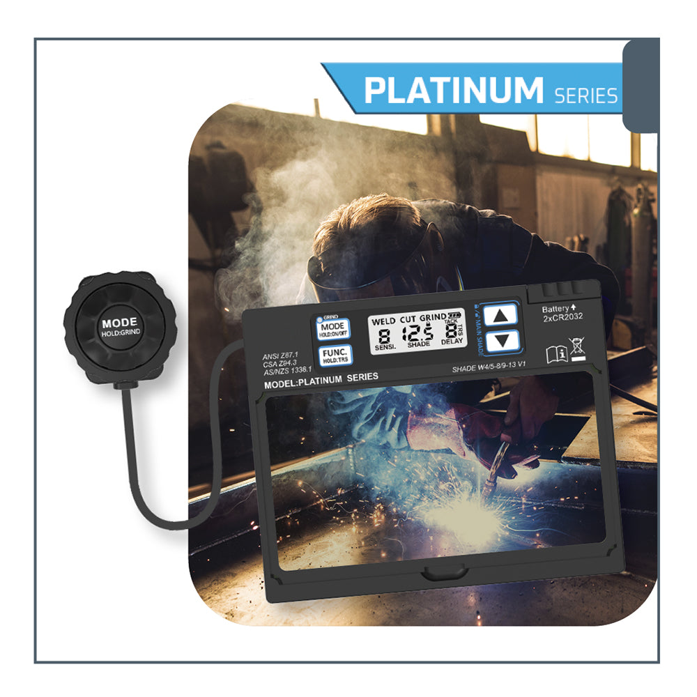 Weldsafe Welding Helmet Platinum Carbon Fibre