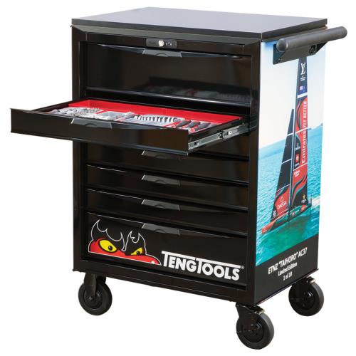 Teng 128pc ETNZ 7x Drawer Roll Cab (Black) - Ltd Edition