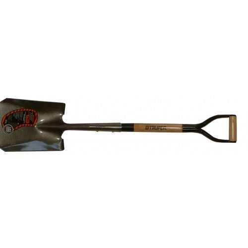 Truper Shovel D Handle Square Mouth Industrial Grade #3