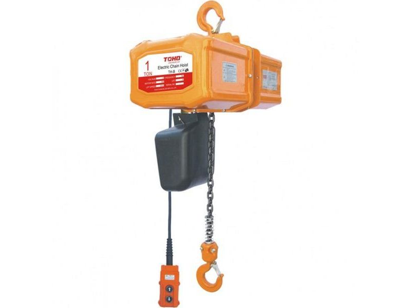 TOHO Electric chain hoist 2 TON / 6 M 1PH with electric trolley