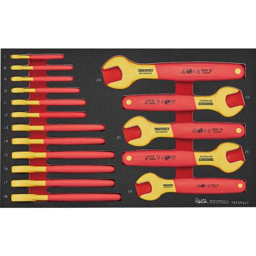 Teng 17pc Insulated Spanner Set EVA3