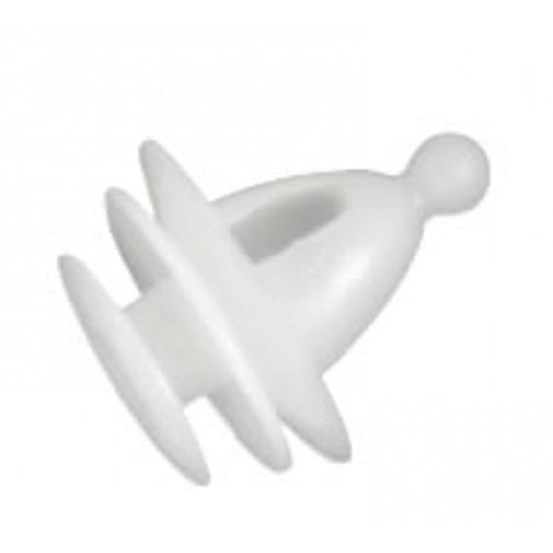 Champion Door Trim Clip White 13mm X 14mm -5Pk