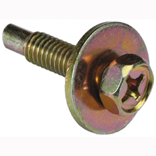 Champion M6 X 25mm Sems Assembly Hex Bolt W/ Flat Washer-4Pk