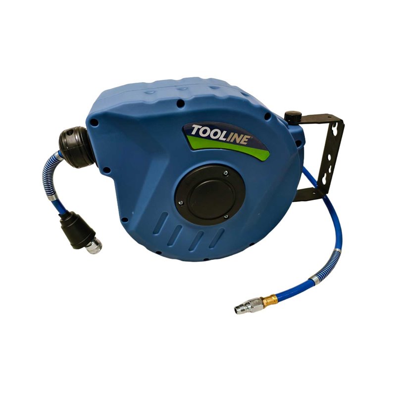 Tooline HR010 10m Air Hose Reel with Nitto fittings