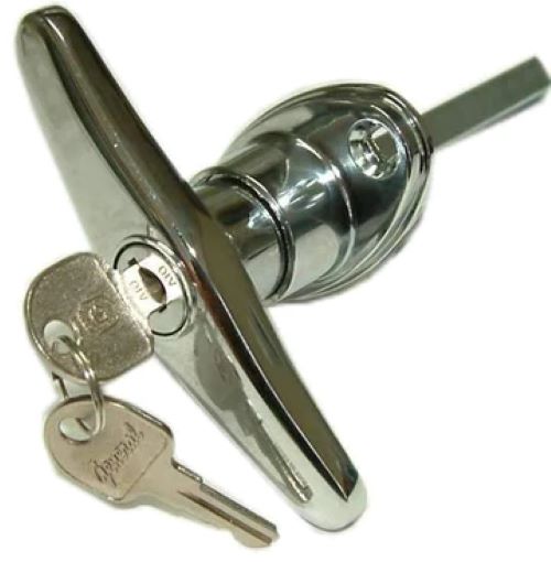 Xcel T-Handle Lock #220 CP 100mm Star Wheel