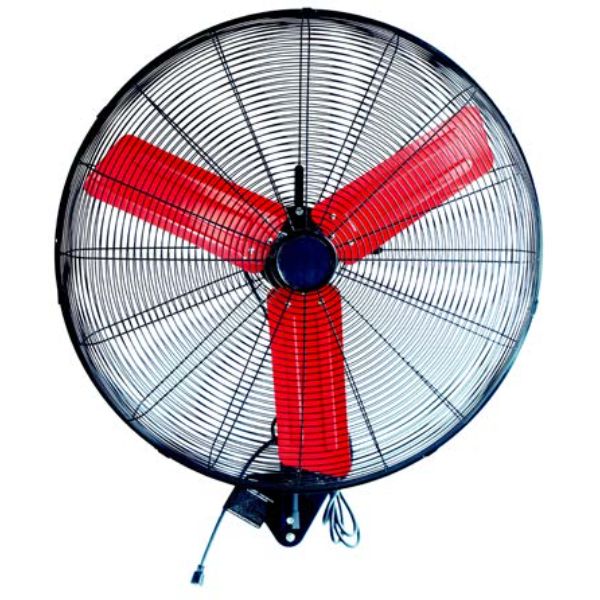 Powerbuilt 76Cm High Velocity Oscillating Wall Mounted Fan