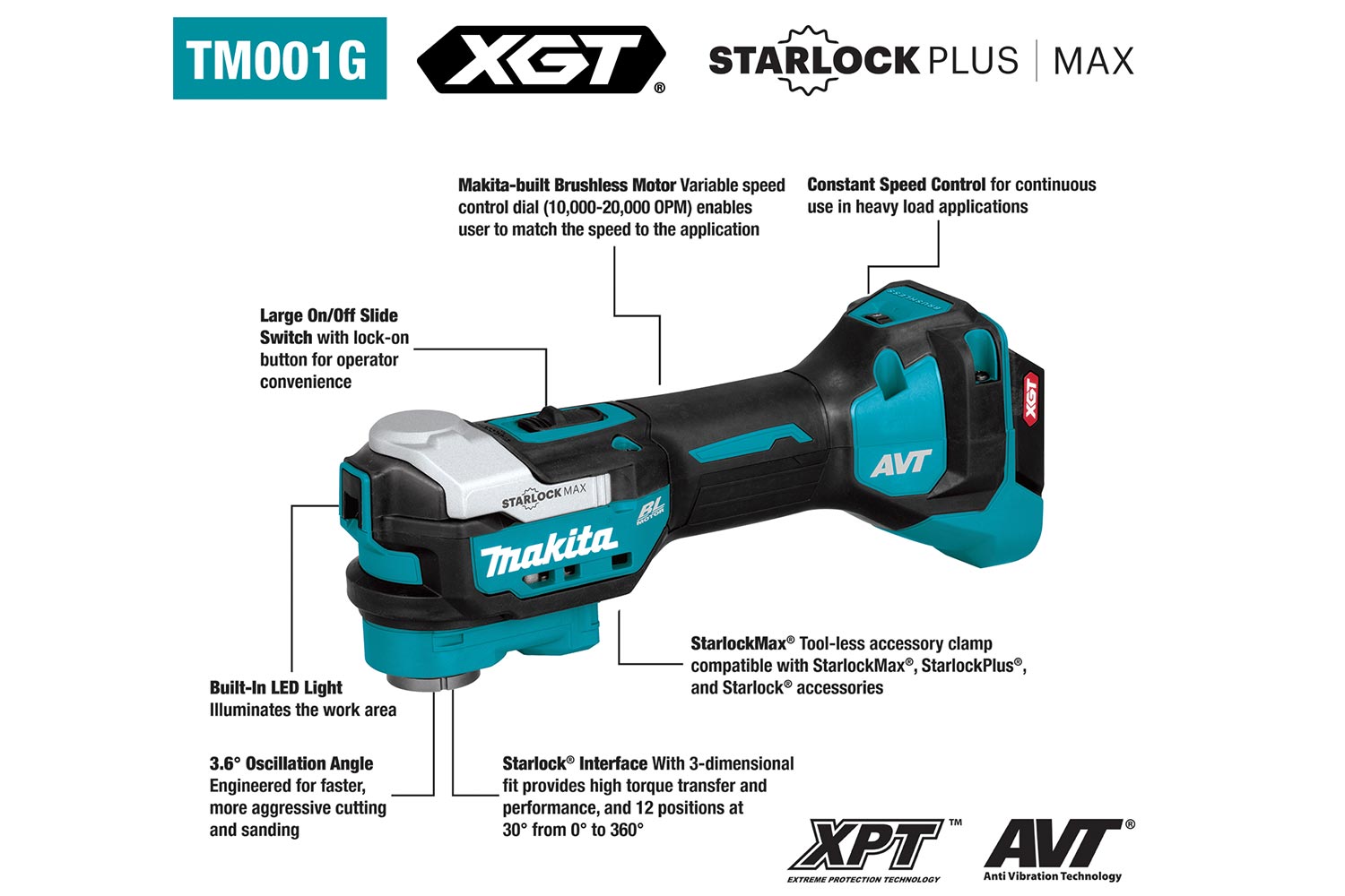 Makita 40V XGT Multitool