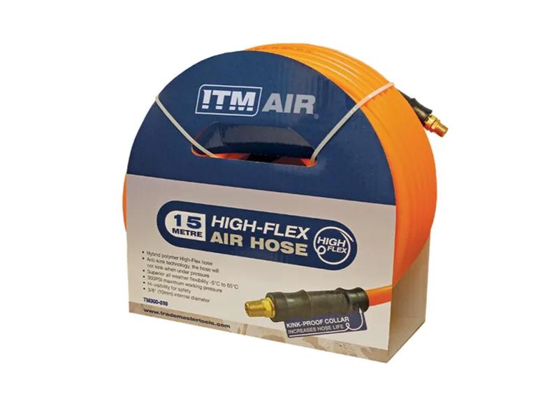 ITM Air Hose, 12.5mm (1/2)x15M Hybrid Polymer Air Hose