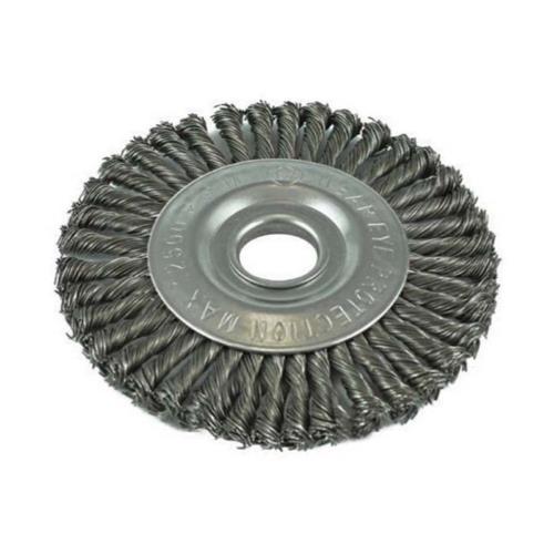 ITM Twist Knot Pipeline Wheel Brush Steel 178mm