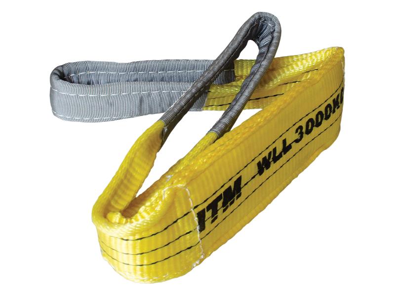 ITM Flat Web Lifting Sling - 3Ton - 1.5M Length