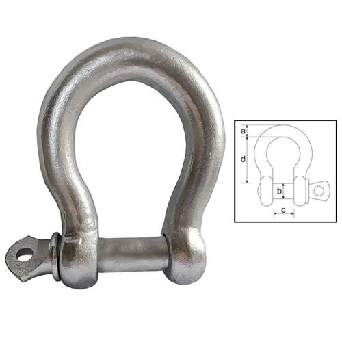 ITM Bow Shackle Commercial Galvanised 12mm Body