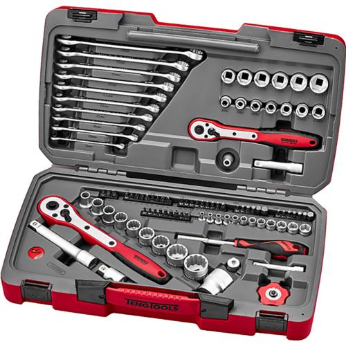 Teng MECCA PRO 98pc 1/4, 3/8, 1/2in Socket and Tool Set