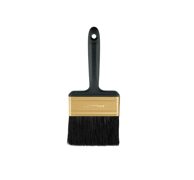 Truper Paint Brush Plastic Handle Synthetic Bristle 100mm