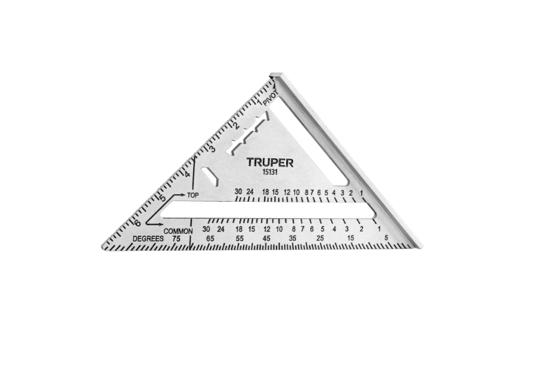 Truper Aluminium Speed Square 180mm 15131