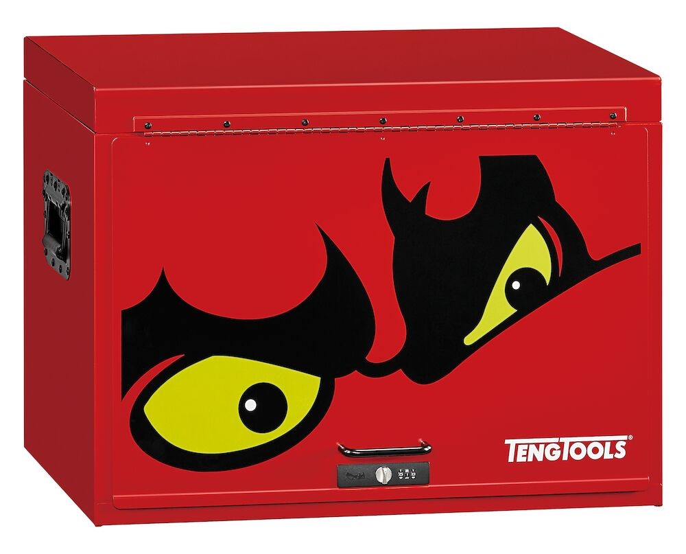 Teng Pro35 26in Deep Tool Chest 5 Drawers Red