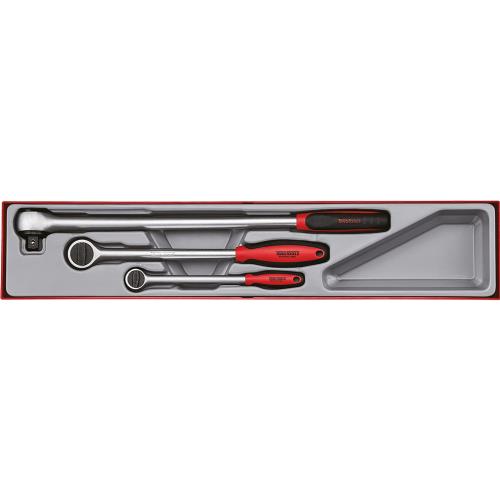 Teng 3pc Long Arm Ratchet Set TTX