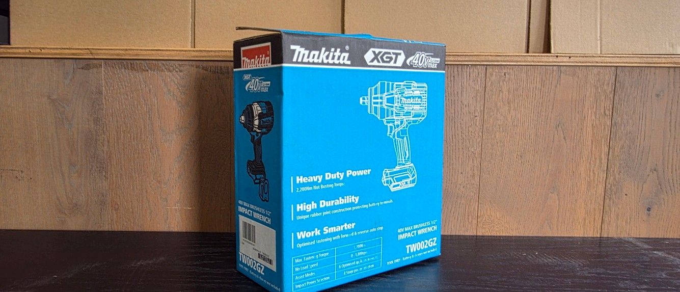 Makita 40Vmax XGT 1/2 inch High-Torque Impact Wrench with Friction Ring
