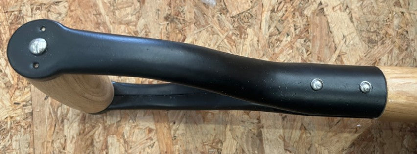 STANWAY HICKORY WOOD D-GRIP REPLACEMENT HANDLE - 736mm