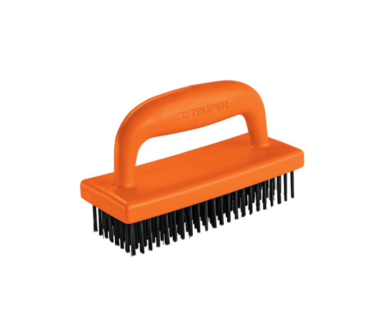 Truper Wire scrub brush with handle