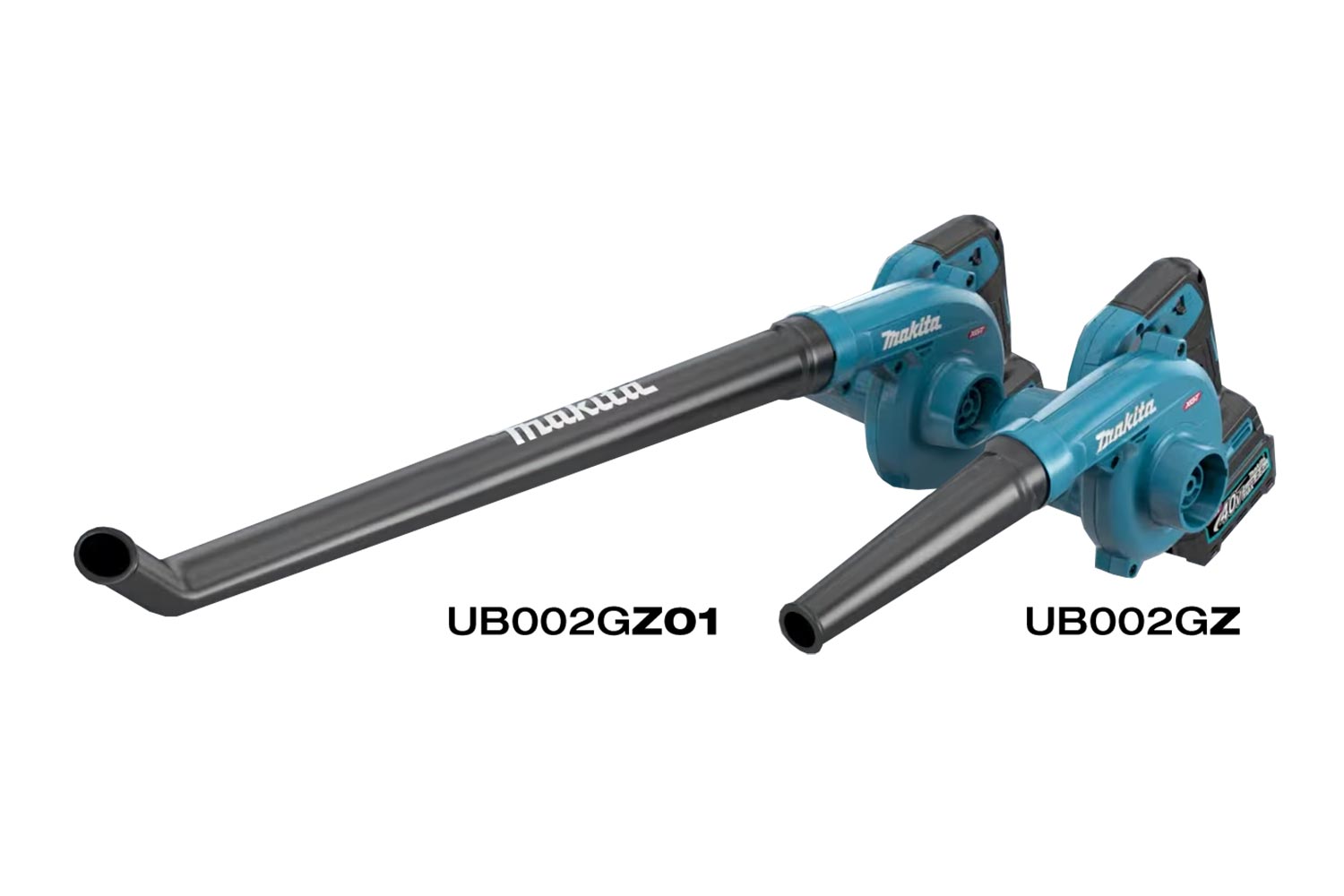 Makita 40Vmax XGT Blower with longer garden nozzle