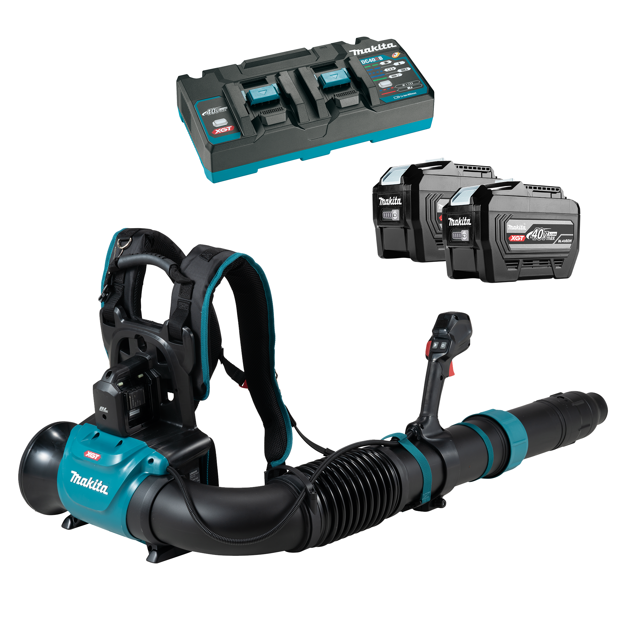 Makita 40Vmax XGT Brushless Backpack Blower Tabless 4.0Ah Kit